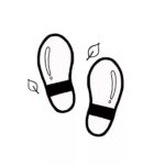 M Positiver Fussabdruck